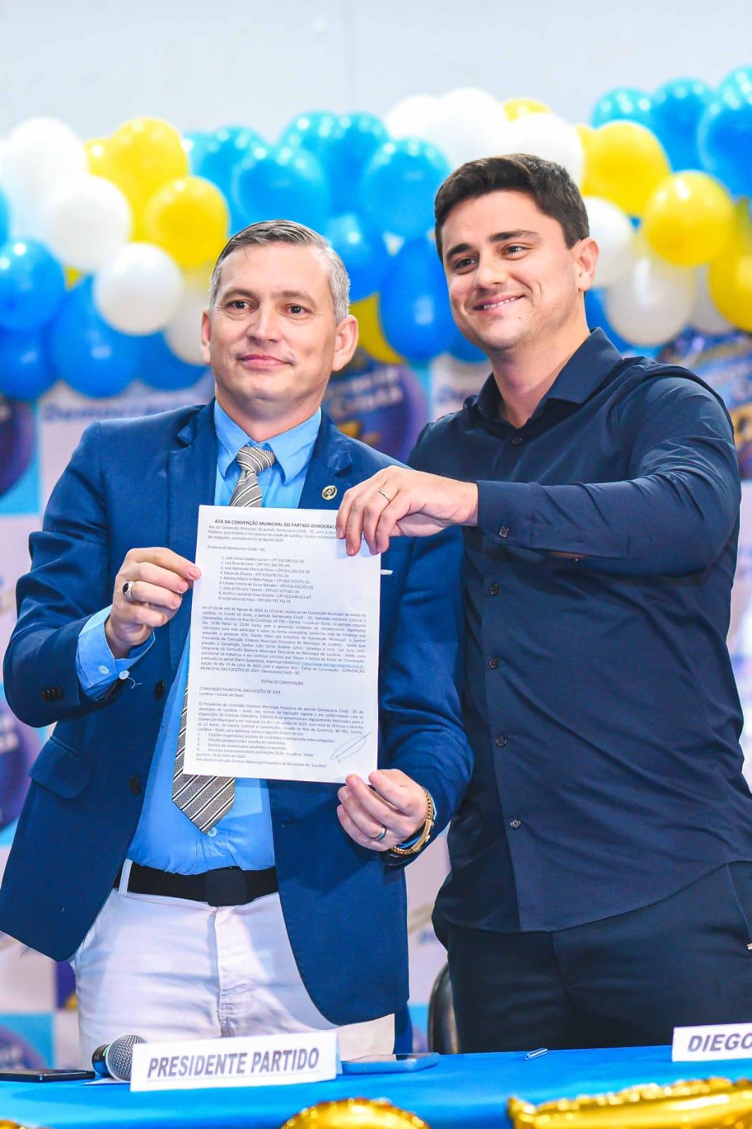 Democracia Cristã realiza convenção e escolhe os candidatos a vereador para as eleições de 2024