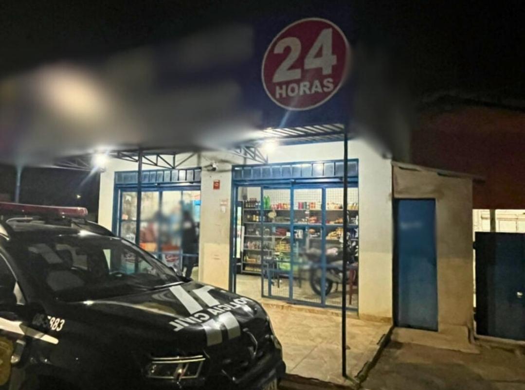 Preso suspeito de tráfico de drogas em uma distribuidora de bebidas de Luziânia