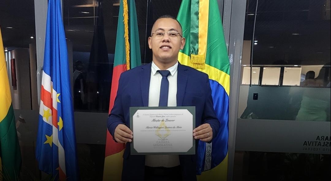 Fundador do Diário Goianiense, Márcio Queiroz é homenageado na Câmara Legislativa do DF