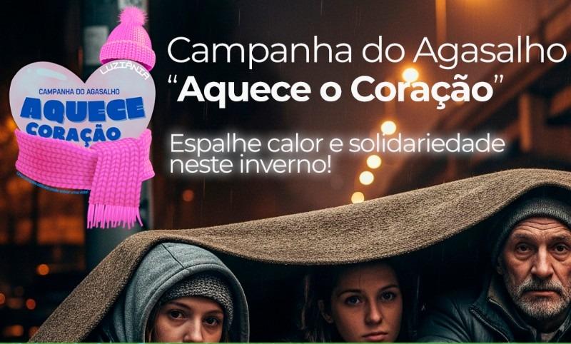 Prefeitura de Luziânia lança campanha do agasalho para ajudar pessoas em situação de vulnerabilidade