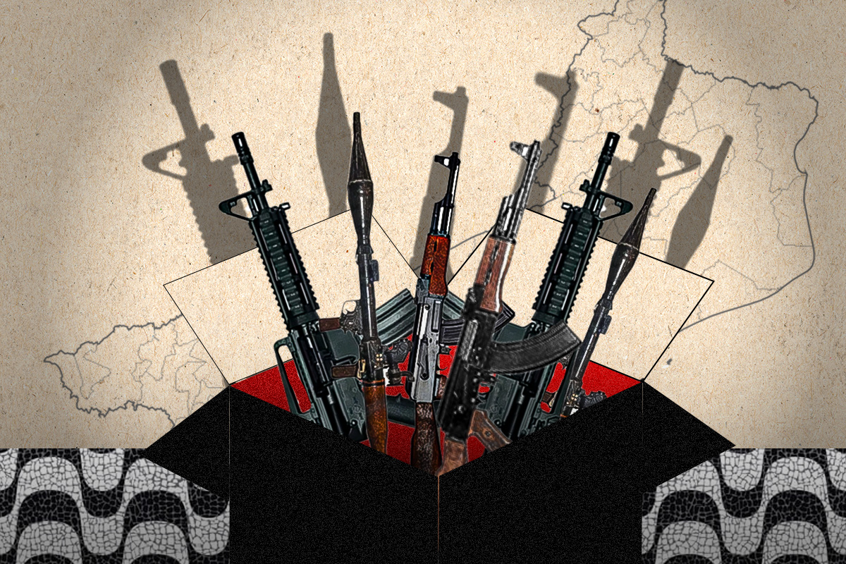 Caminho das armas: saiba para onde vão os fuzis apreendidos no RJ