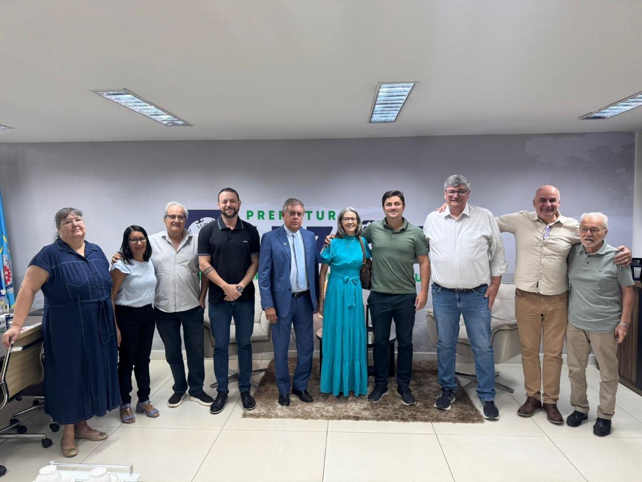 Diego Sorgatto reforça compromisso com a construção da sede própria da Academia de Letras e Artes do Planalto