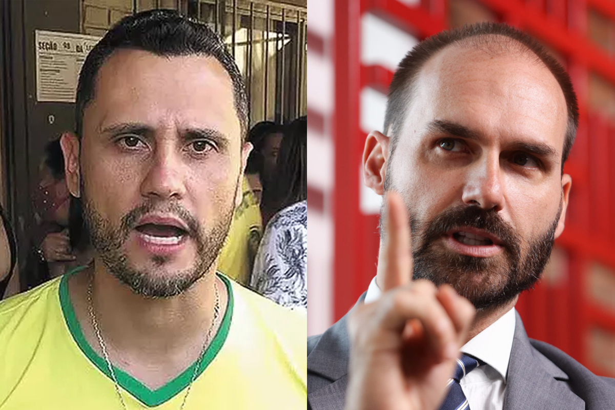 Eduardo Bolsonaro perderia para Lula em 2026, diz senador bolsonarista
