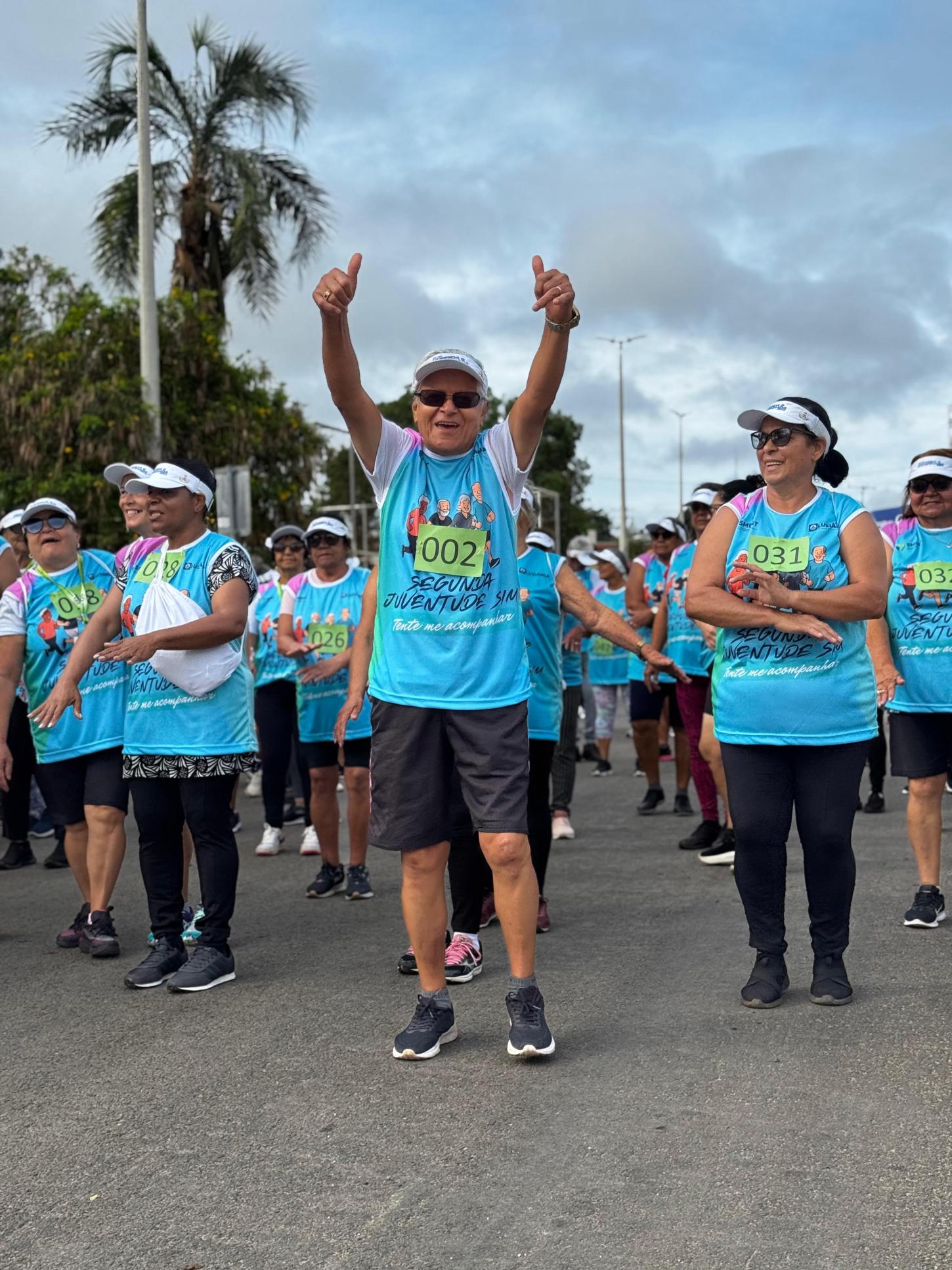 Centro de Convivência do Idoso de Luziânia promove corrida beneficente com mais de 100 participantes