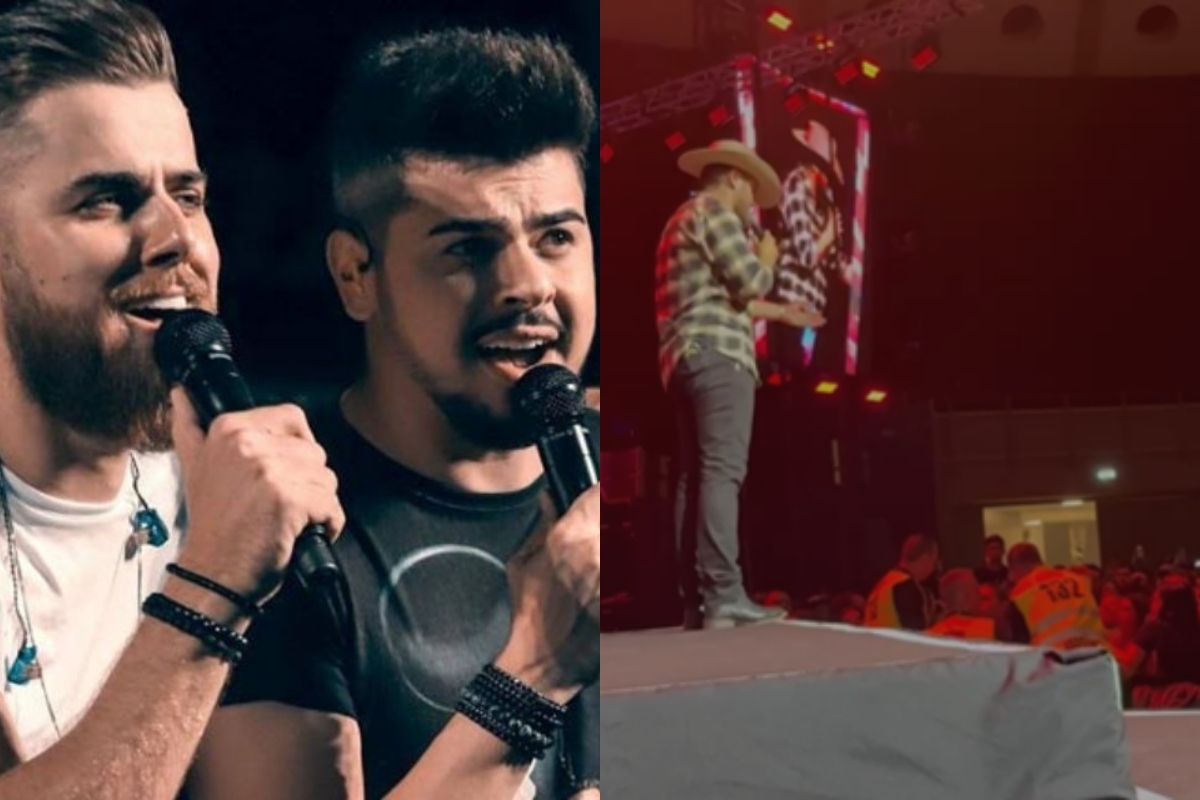 Confusão em show de Zé Neto e Cristiano acaba na delegacia; assista