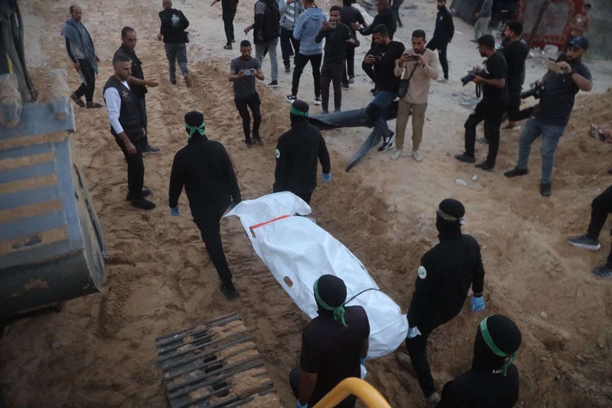 Israel diz que três corpos recebidos de Gaza não são de reféns mortos