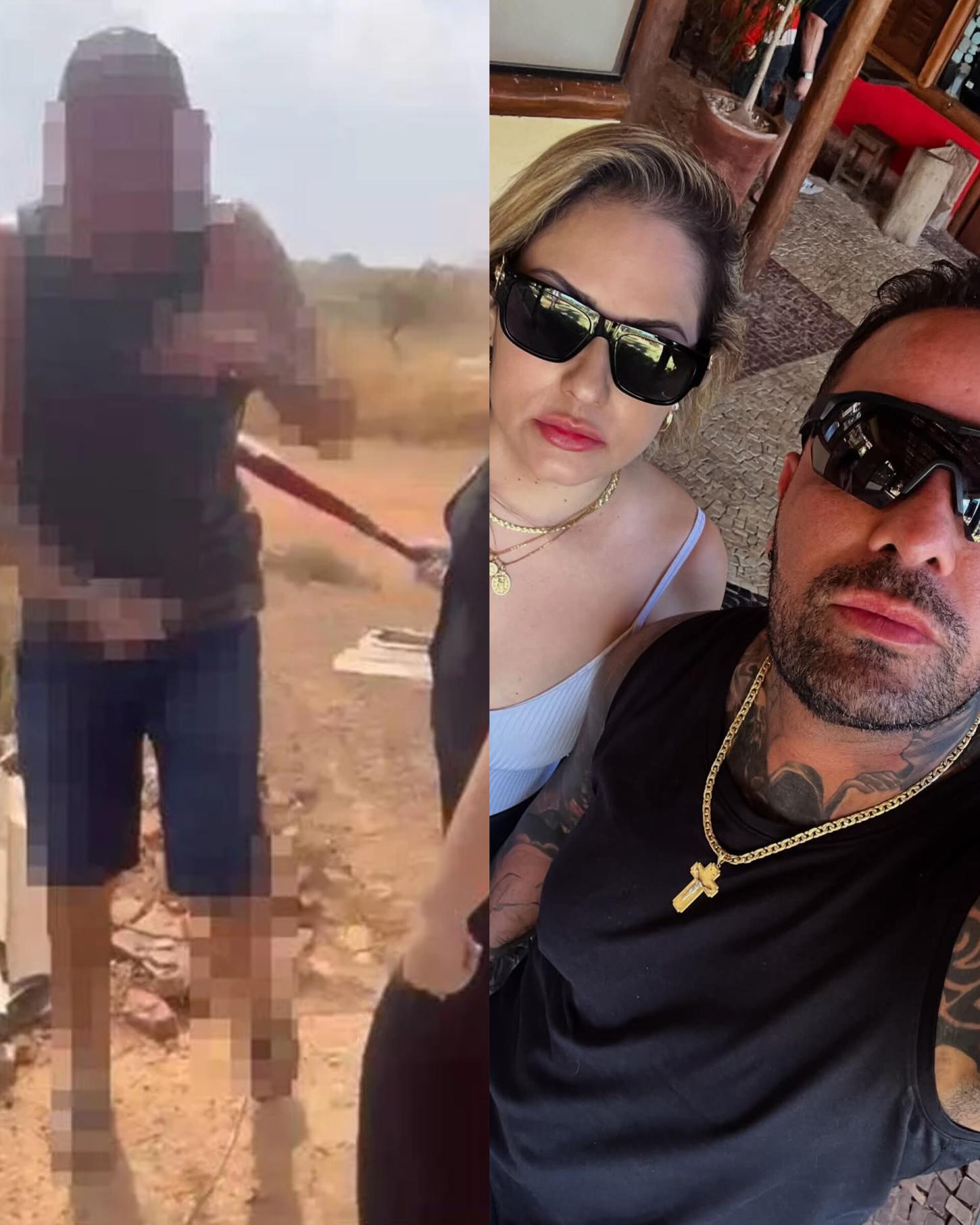 Sargento Póvoa e a esposa Tatiane Meireles são presos em operação que apura crimes de extorsão e tortura