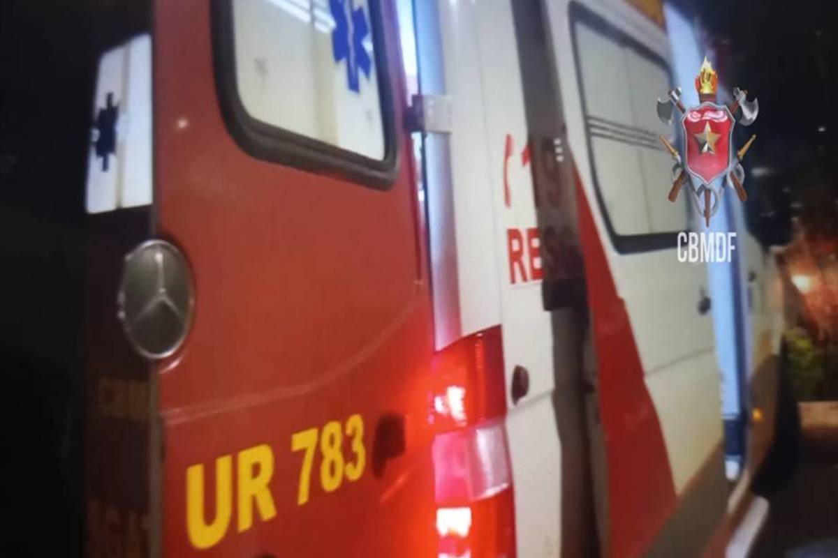 Trabalhador fica ferido ao cair de laje de 3 metros que desabou no DF