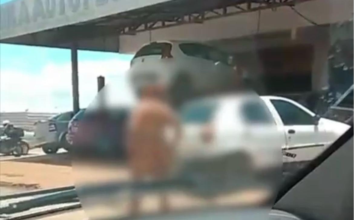 Mulher em surto, nua, é vista perto de colégio militar em Valparaíso