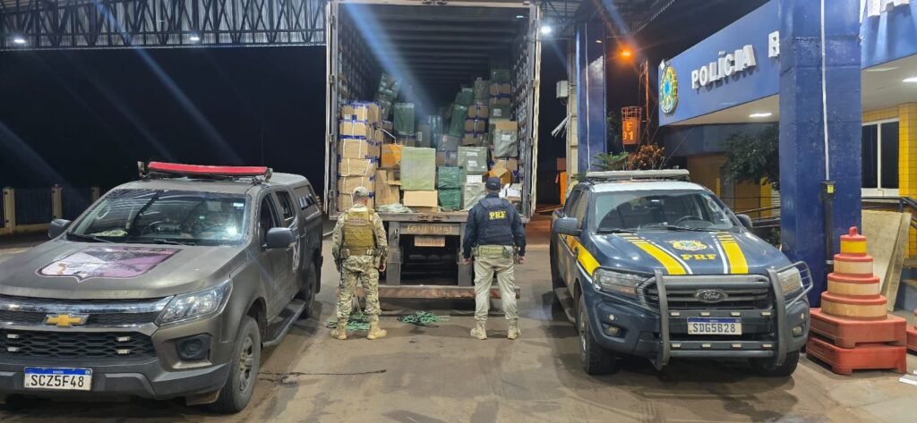 Apreensão milionária de contrabando em Jataí é avaliada em R$ 25 milhões
