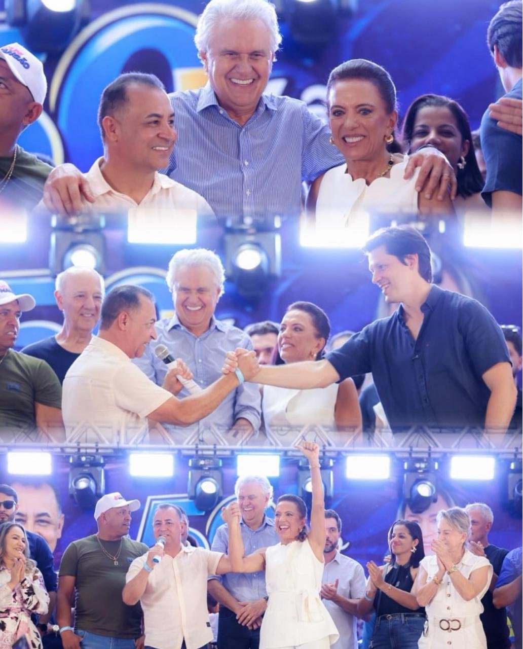 Cúpula goiana prestigia aniversário de Carlinhos do Mangão e reforça apoio a Joscilene Martins