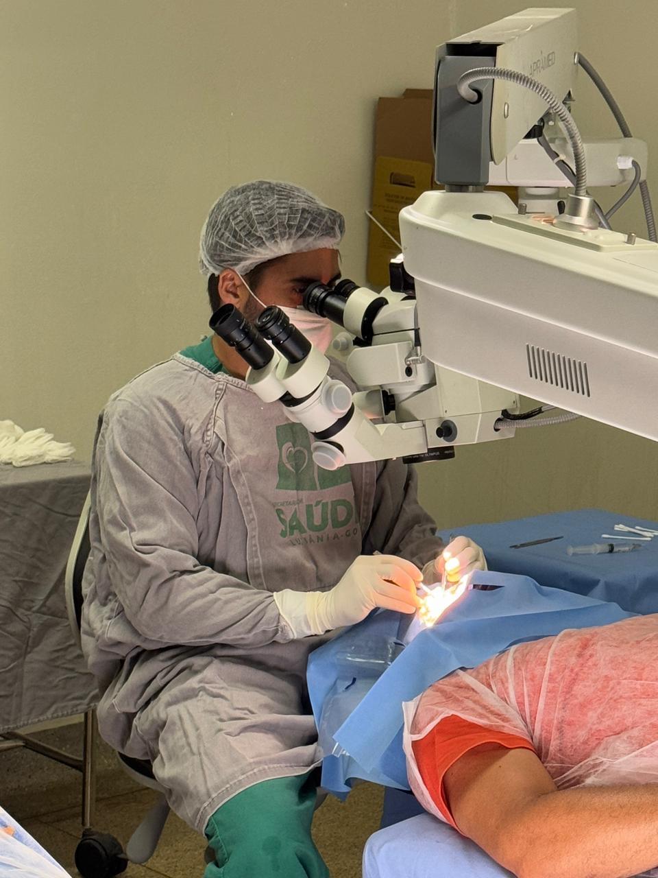 Mutirão oftalmológico no Hospital do Jardim Ingá realiza quase 300 cirurgias