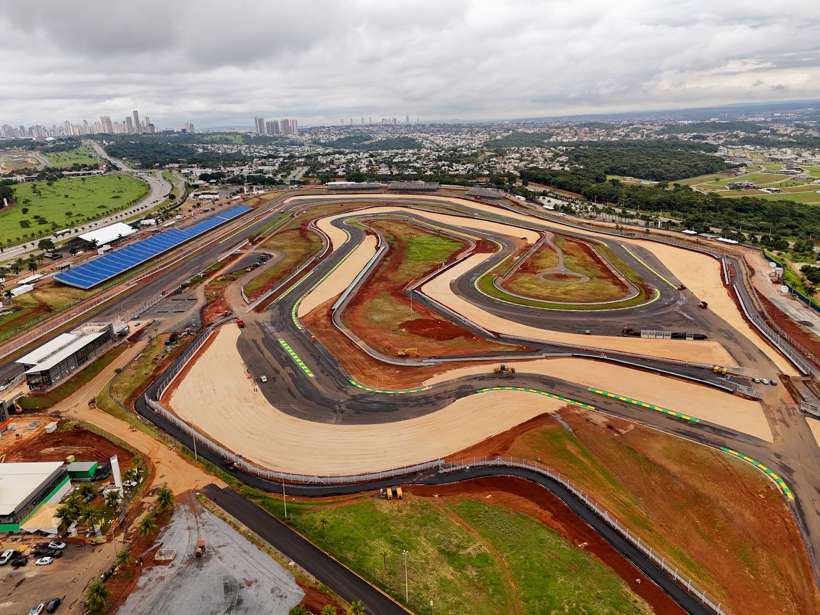 Autódromo de Goiânia se prepara para receber o MotoGP em sua fase final de obras