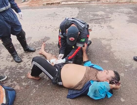 Suspeito de perseguir e tentar sequestrar menor é baleado por PM em Novo Gama