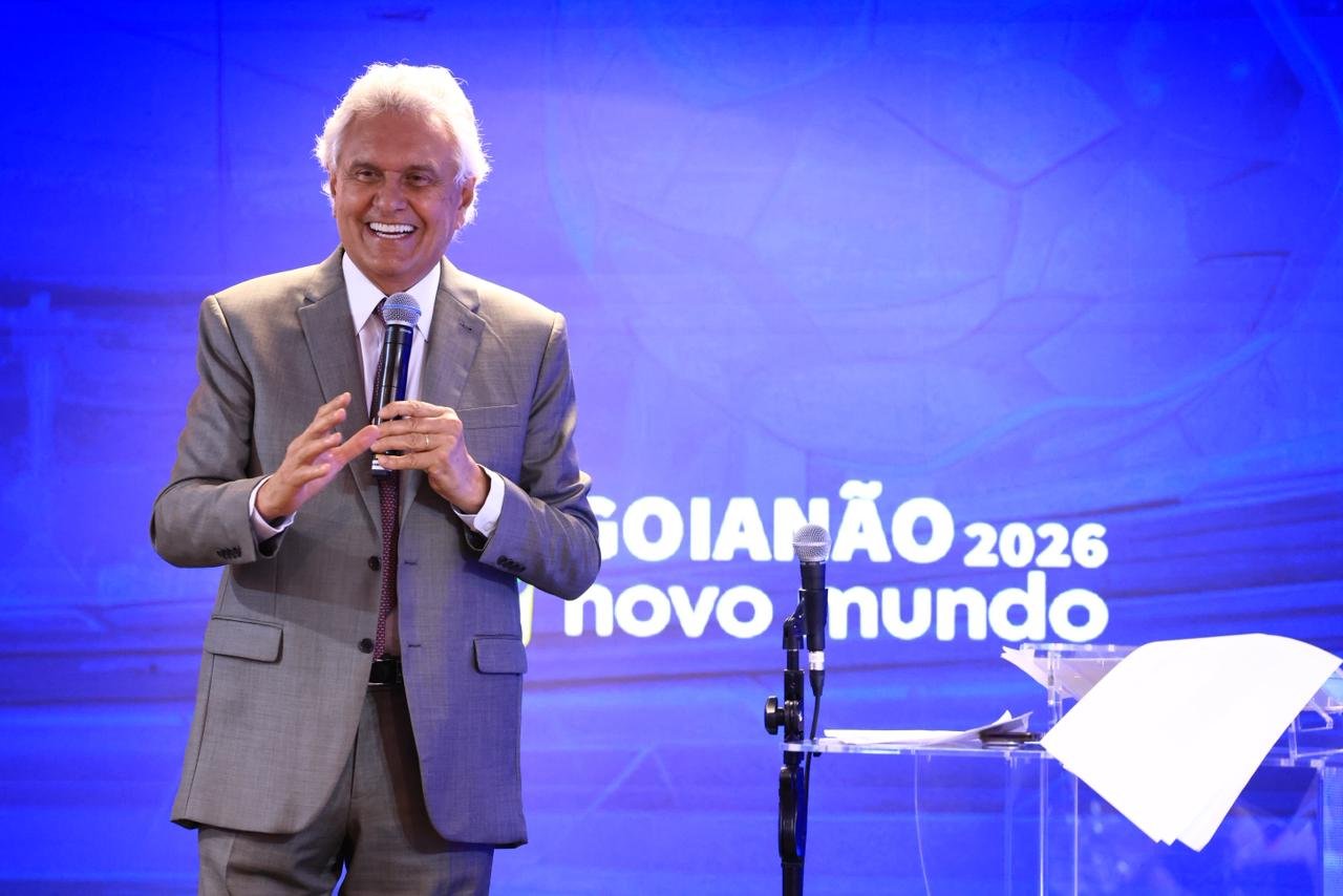 Ronaldo Caiado exalta o papel do esporte goiano na cerimônia de premiação dos destaques do Goianão 2026