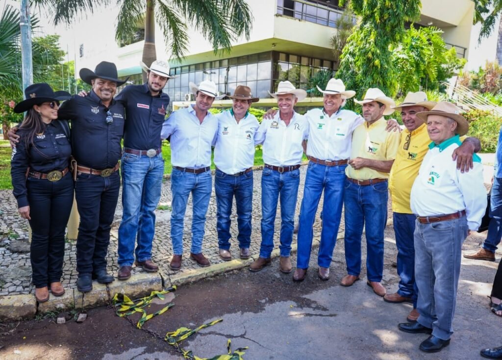 Governador Caiado participa do 3º Encontro Nacional de Comitivas na capital goiana
