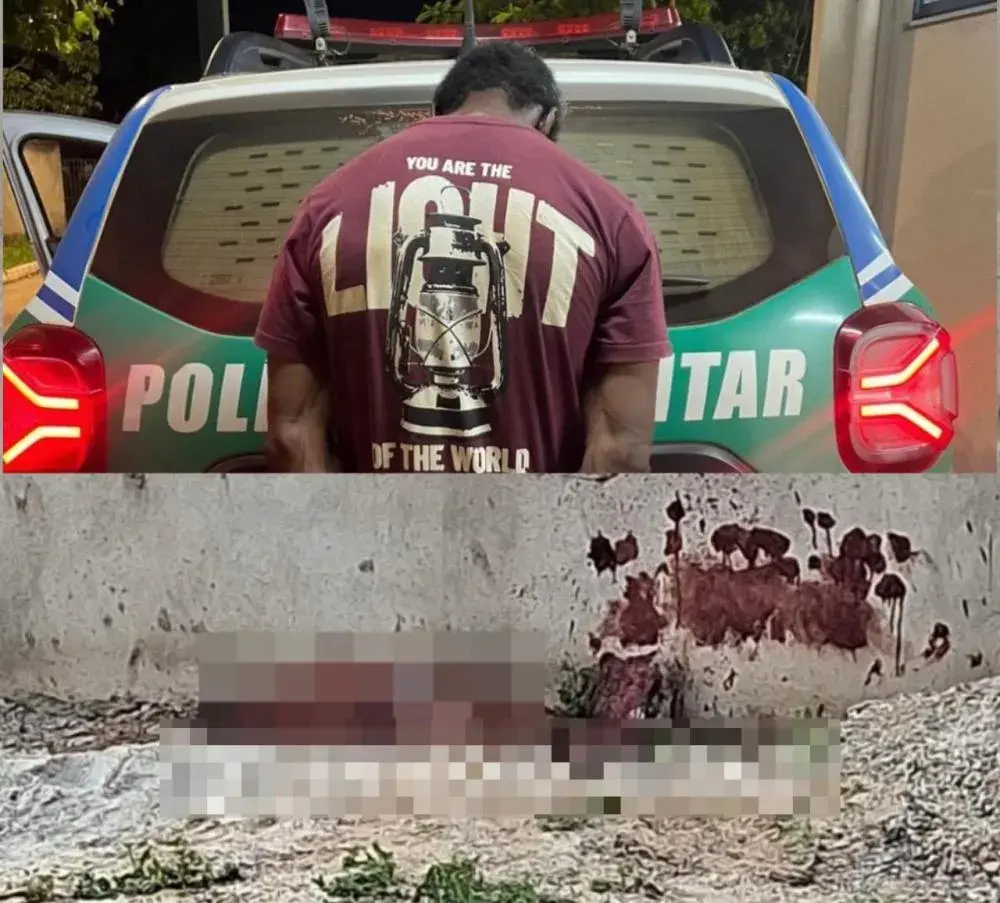 Foragido do DF é preso após cometer homicídio brutal em Cidade Ocidental