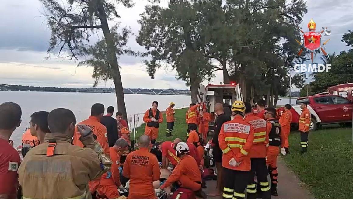 Homem de 73 anos é atingido por raio e sofre parada cardiorrespiratória no Distrito Federal