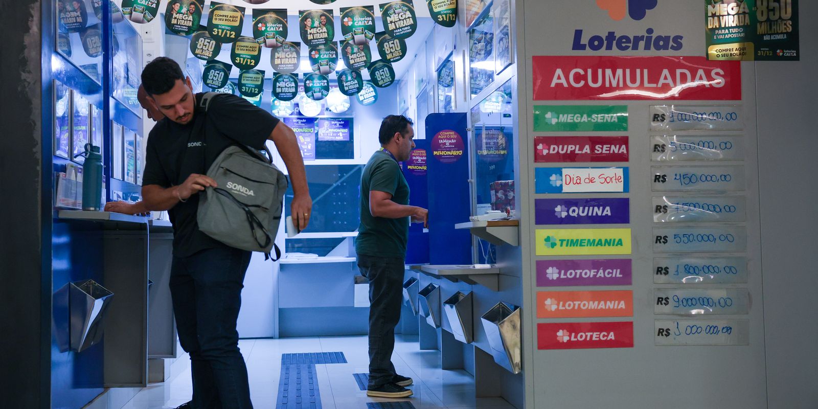 Mega-Sena acumula e sorteio principal chega a R$ 8 milhões