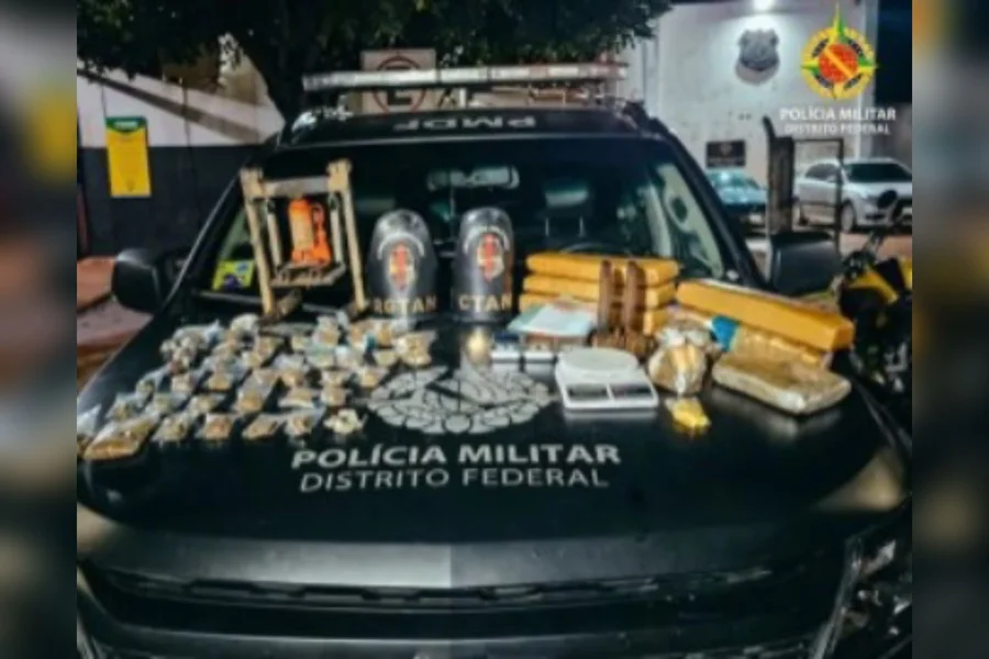 Residência com vigilância intensa por câmeras funcionava como depósito de drogas no Céu Azul