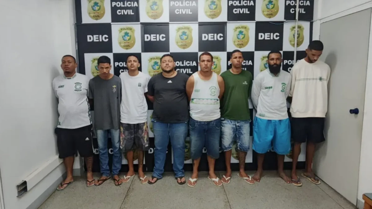 Líder do tráfico e membros da Força Jovem são presos em operação em Goiás
