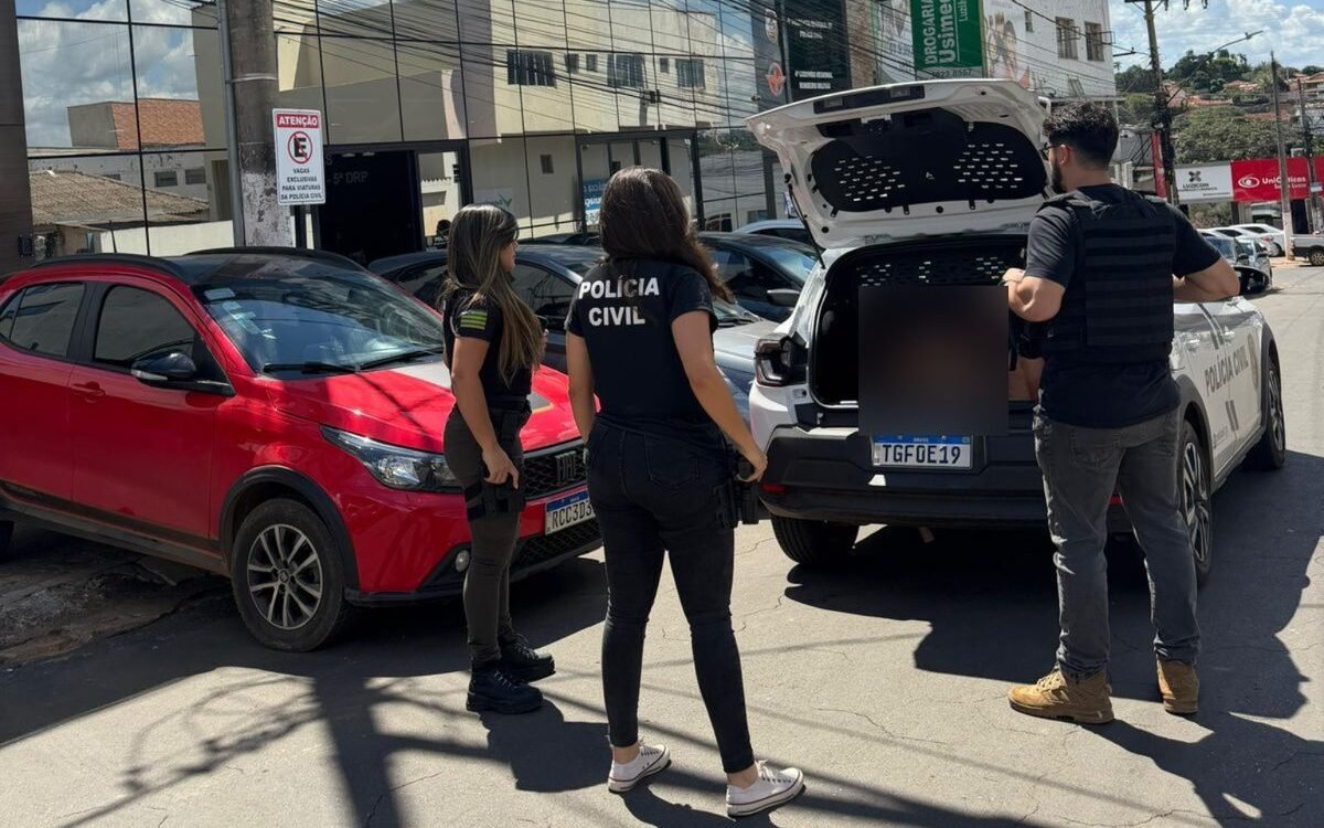 Homem é preso em flagrante por agredir e ameaçar companheira durante a madrugada em Luziânia