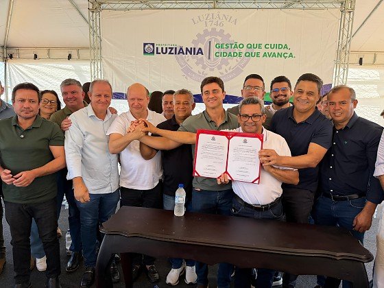 Prefeito Diego Sorgatto lança pacote de R$ 30 milhões em obras para Luziânia
