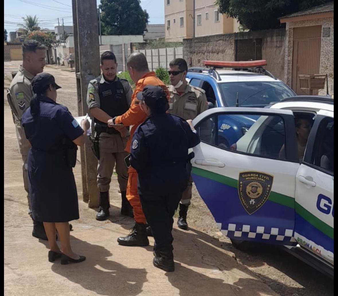 GCM de Luziânia age rápido e socorre vítima de tentativa de feminicídio