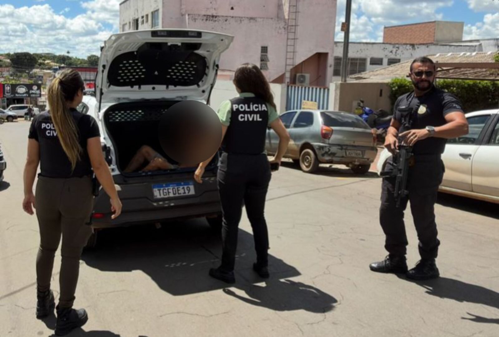 Homem é detido em Luziânia após tentar estrangular a própria mãe