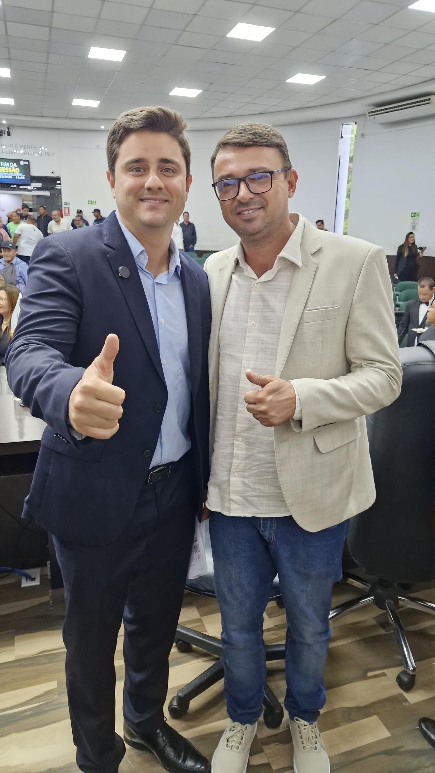 Diego Sorgatto e Nilson Lins