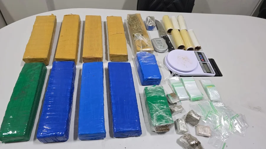 Traficante é preso em Formosa por atuar em ponto de venda de drogas perto de escola