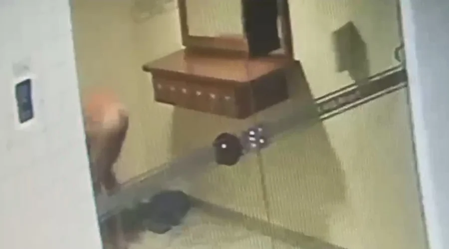 Ladrão nu assusta moradora ao invadir apartamento na Asa Sul; vídeo registra fuga