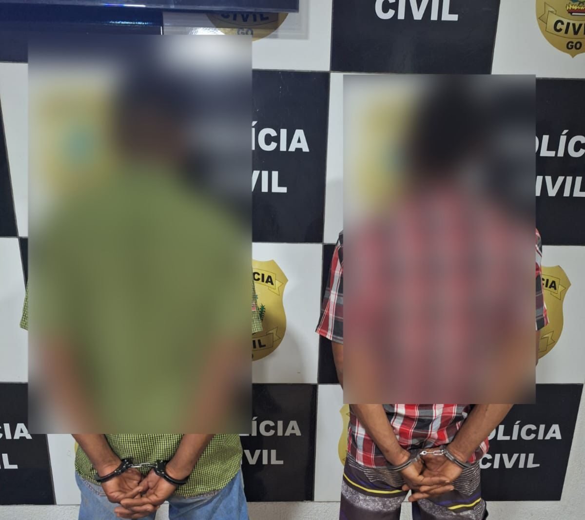 Dupla é presa em Cristalina após desfilar com cavalos furtados de fazenda