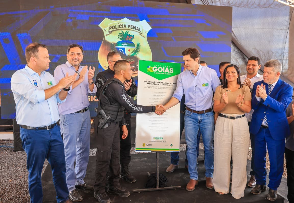 Daniel Vilela fortalece segurança no Entorno com inauguração de presídio em Formosa