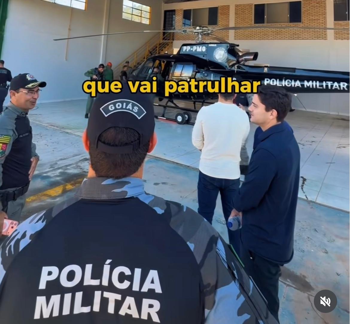 Prefeito Diego Sorgatto visita nova base do Graer em Luziânia e realça sua importância para o Entorno