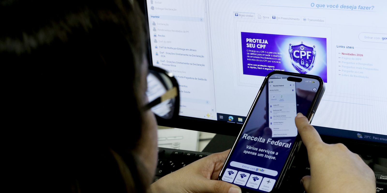 Quase um terço dos contribuintes ainda não entregou a declaração do Imposto de Renda na reta final do prazo
