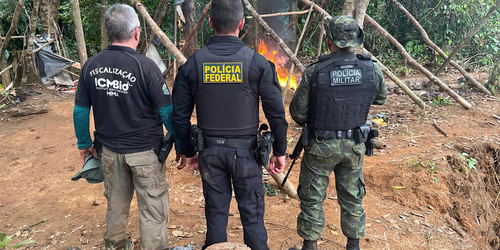 Polícia Federal intensifica combate a garimpo ilegal no Amapá e Pará