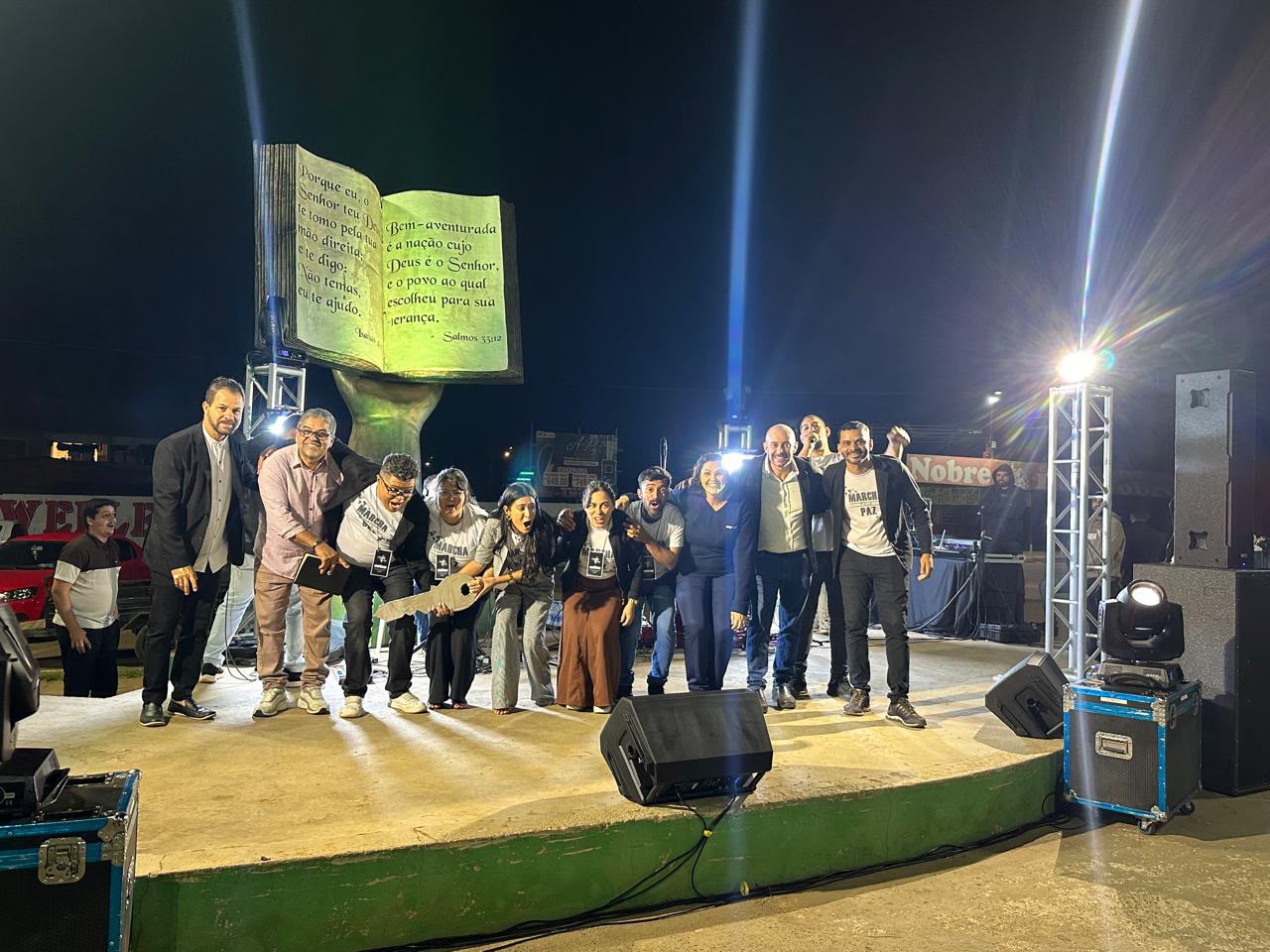 Mobilização pela paz no Jardim Ingá une igrejas e comunidade