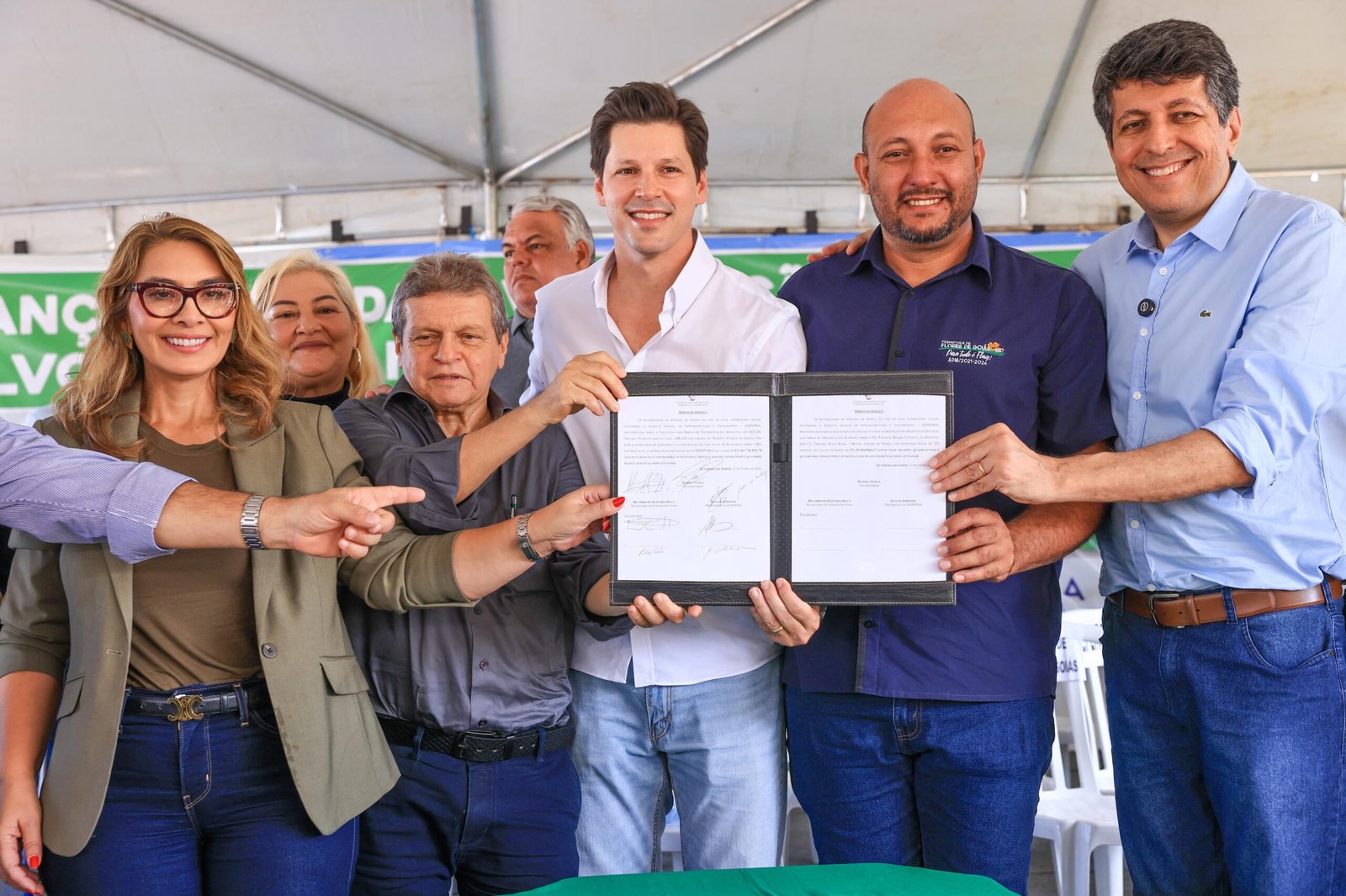 Daniel Vilela autoriza investimento de R$ 161 milhões para pavimentação da GO-236 em Alvorada do Norte