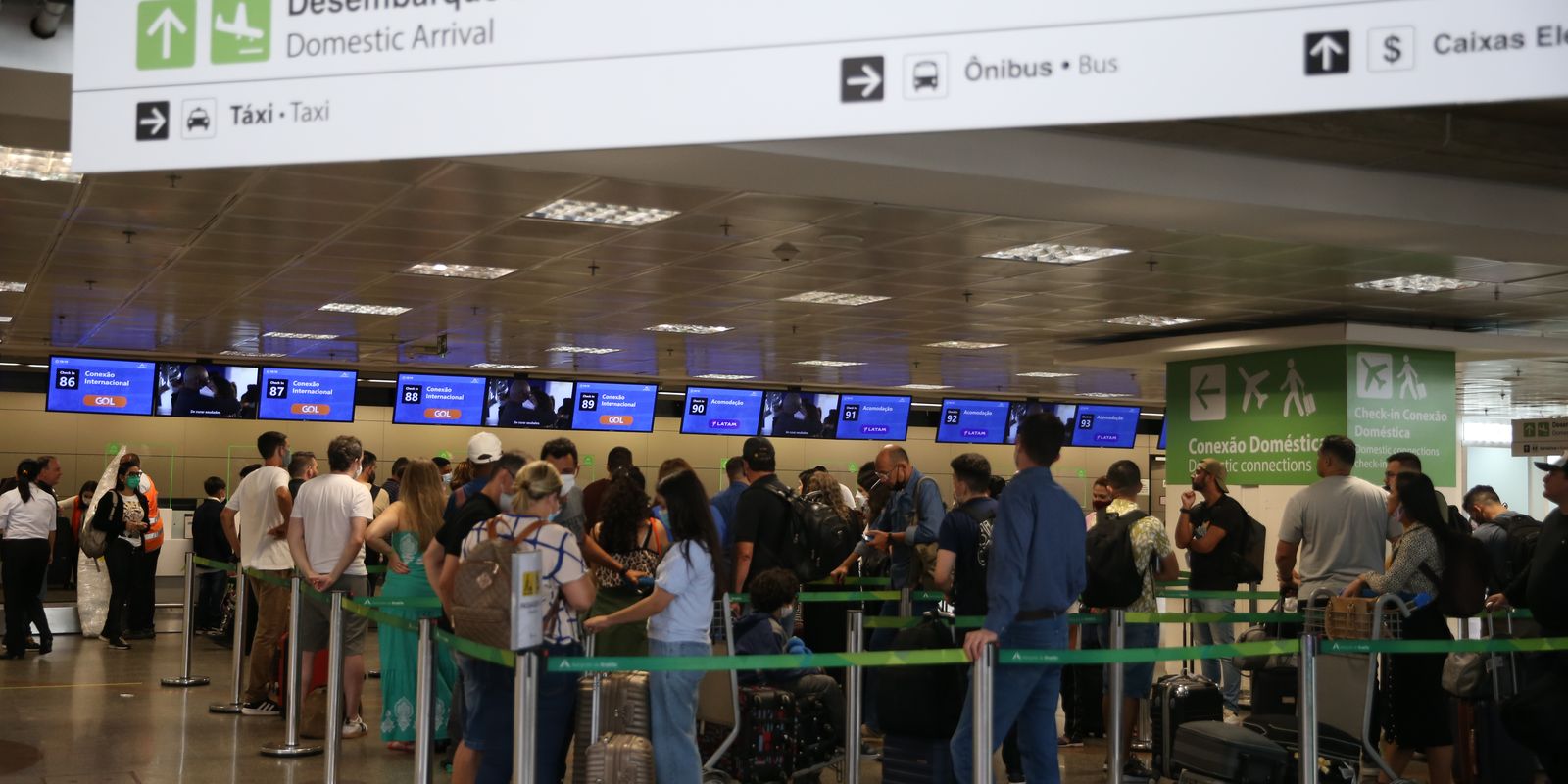 Aeroportos da Infraero e Inframerica preveem 400 mil passageiros no Corpus Christi