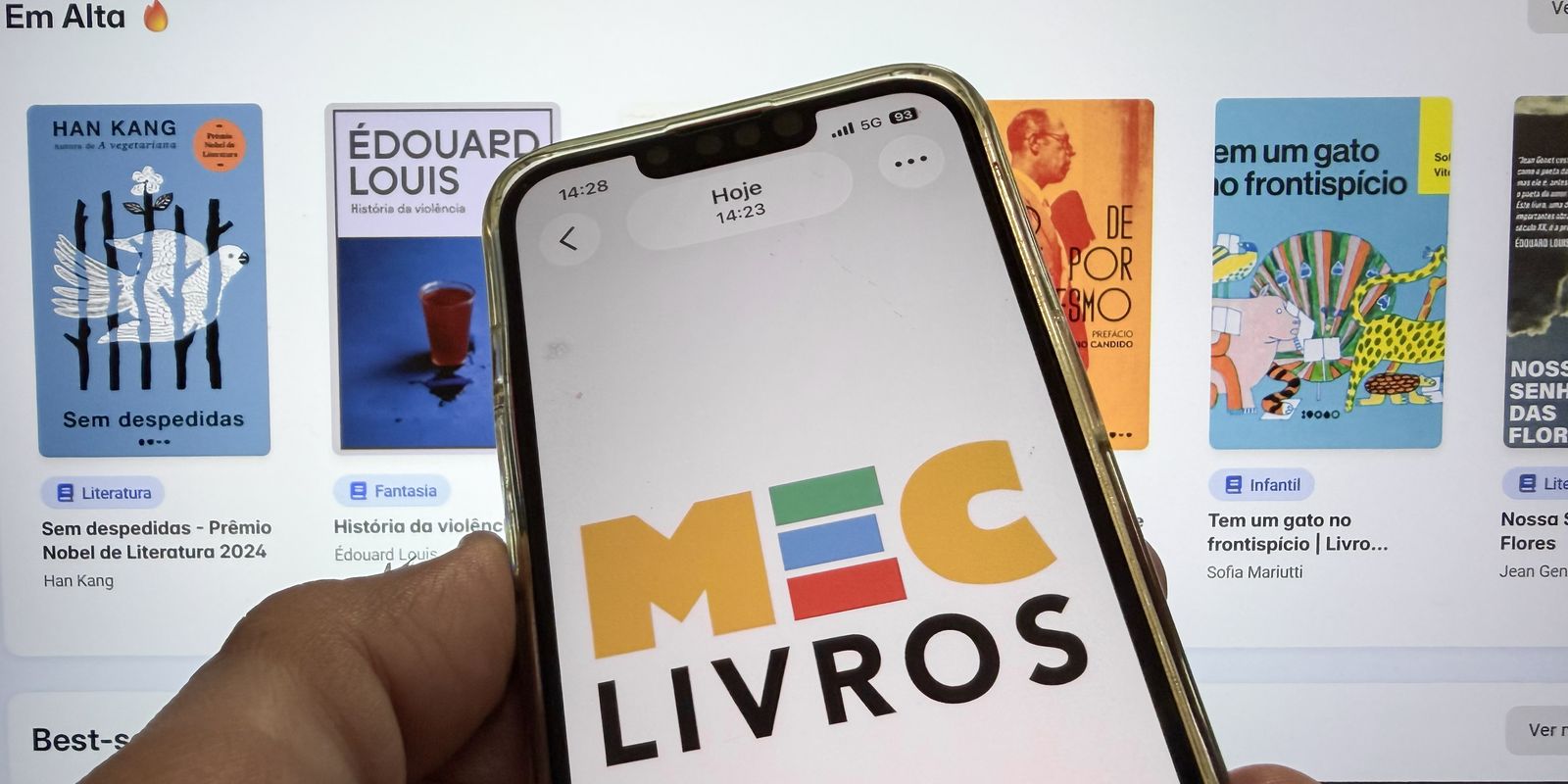 Plataforma MEC Livros registra média diária de 3,4 mil empréstimos de obras