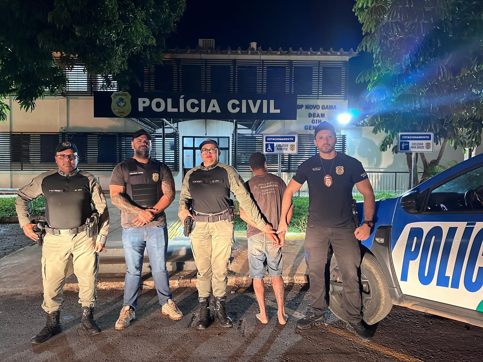 Acusado de feminicídio em Novo Gama é preso após confissão
