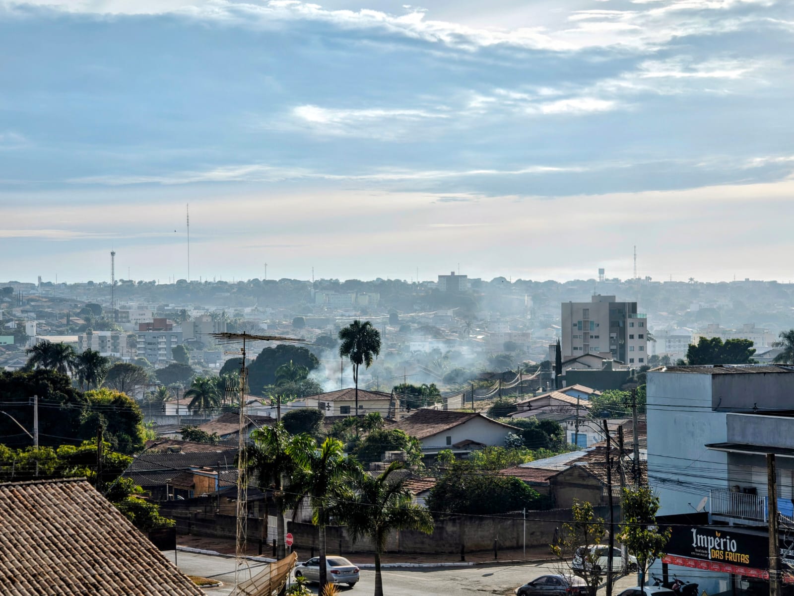 Impactos das queimadas e do período de seca na saúde dos moradores de Luziânia