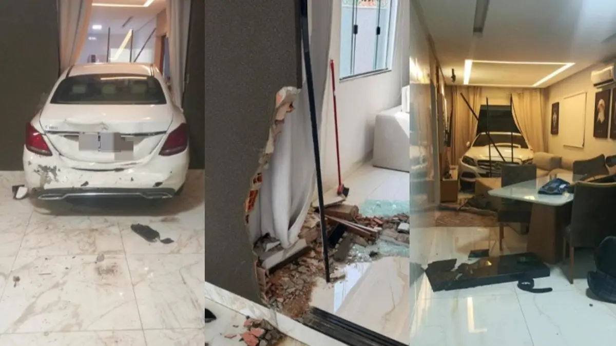 Mulher destrói carros e invade casa do ex-namorado com BMW em Goiânia