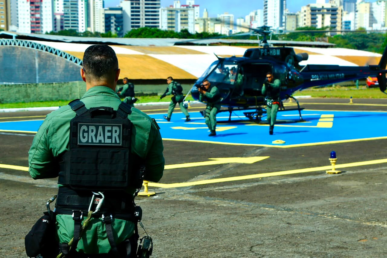 Daniel Vilela destaca investimentos no Graer e reforça compromisso com a segurança pública em Goiás