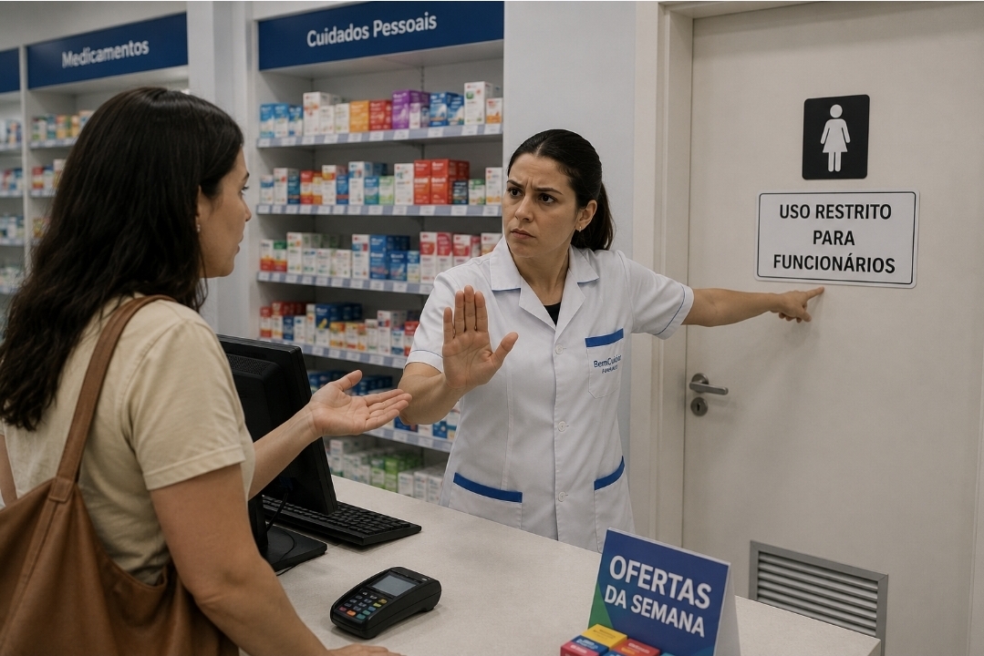 Lei de banheiros no DF: Comércios agora são obrigados a liberar acesso a clientes