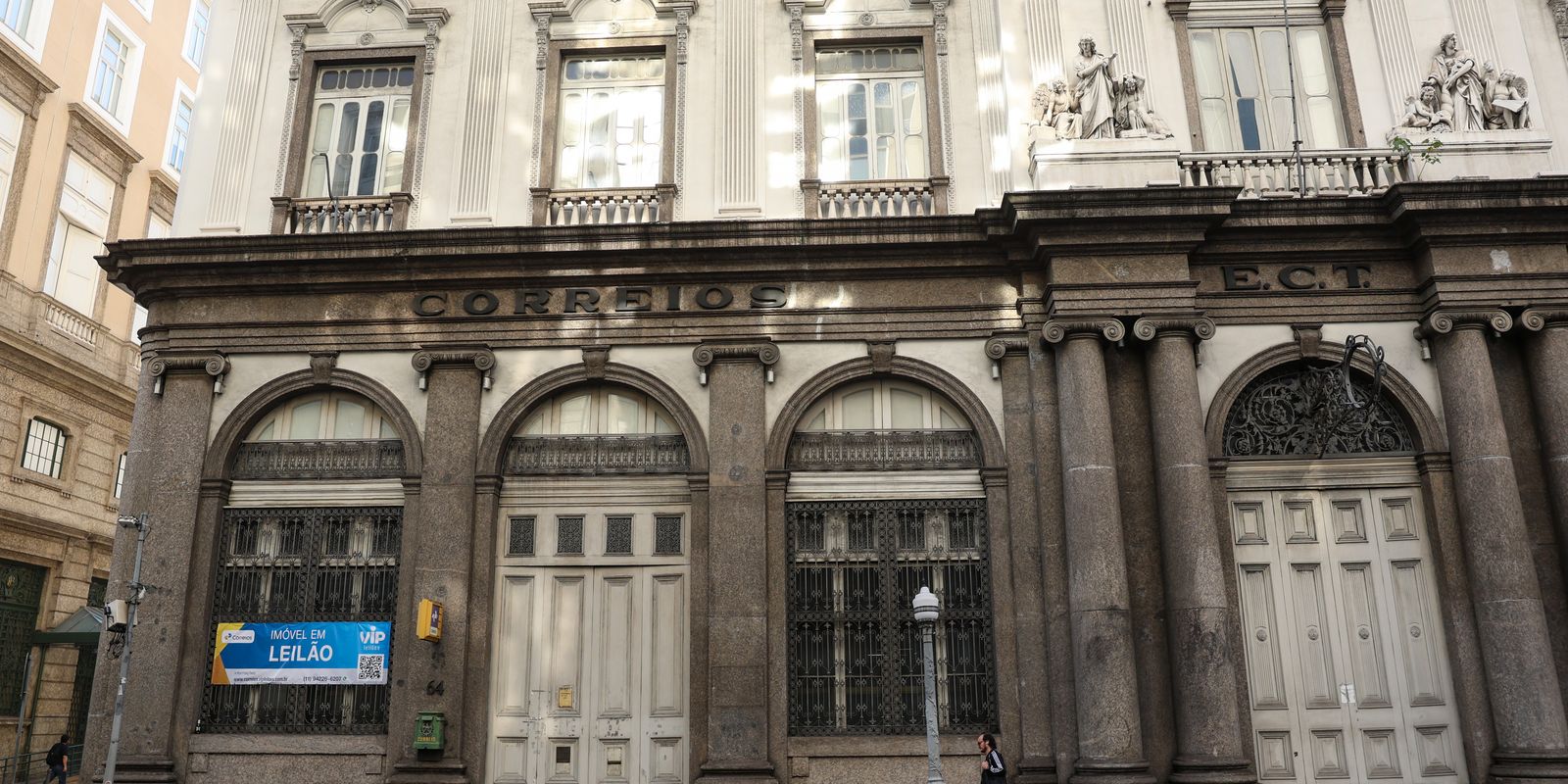Antiga sede dos Correios no centro do Rio vai a leilão por R$ 53,6 milhões