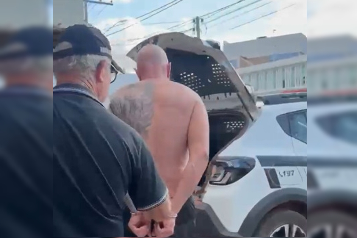 Homem é preso em Formosa por agredir ex-mulher e descumprir medida protetiva