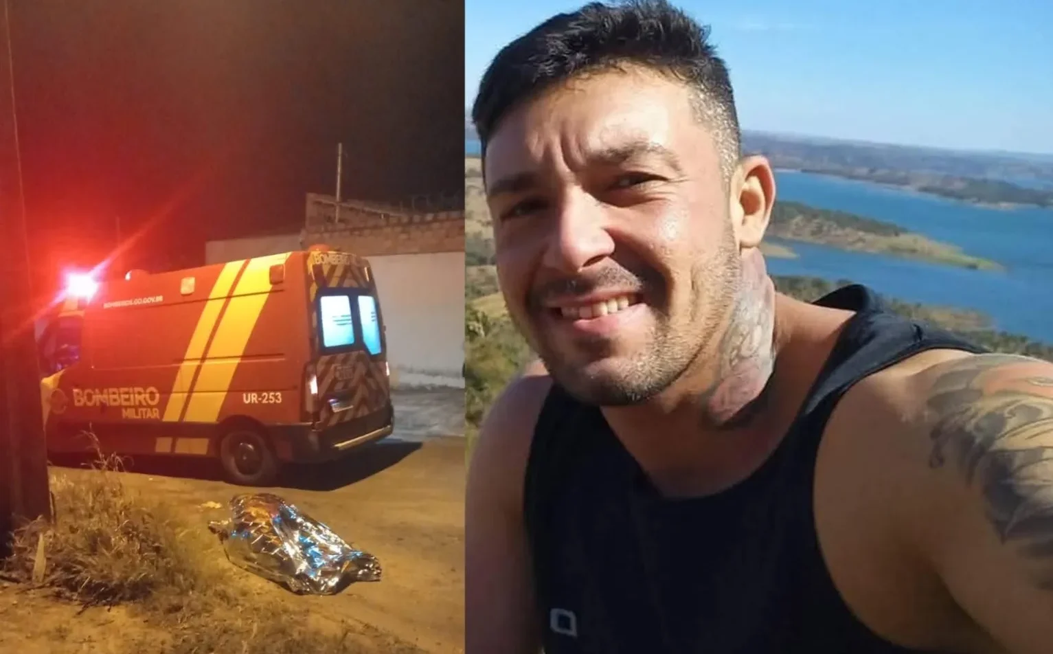 Homem busca socorro antes de morrer em Catalão; câmeras registram momentos