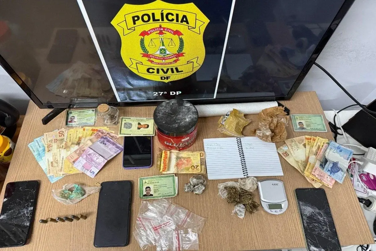 PCDF realiza operação contra o tráfico de drogas no Recanto das Emas